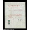 Image 2 : James Fargo - Merchants Despatch Company (New York) This 50 share certificate in brown and red bears