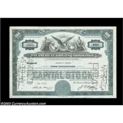 Charles E. Fenner - Pan American Airways Corporation (Delaware) A 1943 certificate for 100 shares is