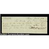 Image 1 : Stephen Girard Signed Promissory Note This note, dated June 1, 1831 is made by William Carman, pledg