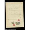 Image 2 : Horatio Hathaway - Hathaway Manufacturing Company (Massachusetts) This 1926 certificate for nine sha