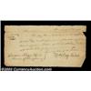 Image 1 : Thomas McKean, Signer of the Declaration of Independence Signs a Pay Order for a Presidential Electo