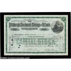Andrew Mellon - Pittsburgh, Cincinnati, Chicago and St. Louis Railroad Company (Pennsylvania) A 1917