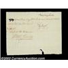 Image 1 : Samuel Meredith - Check A manuscript check in the hand of and signed by Samuel Meredith. Meredith wa