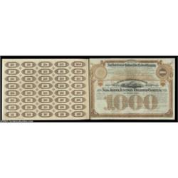 J. Pierpont Morgan - New Jersey Junction Railroad (New Jersey)An exceptionally attractive $1,000 Fir