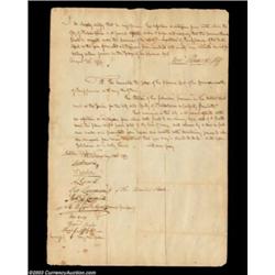 Robert Morris and John Nicholson Petition to be Released from Debtors' Prison This historically sign