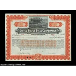 Henry Phipps - United States Steel Corporation A $5,000 gold bond issued to and signed on the verso.