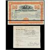 Stanley Resor - Irving Trust Company (New York) A 1933 certificate for 100 shares in orange and blac
