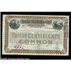 Image 1 : Andrew Saks - Choctaw, Oklahoma & Gulf Railroad Company (Oklahoma) A 1901 certificate for 100 shares