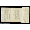 Image 1 : George Washington's Life Guard - Pay Documents A highly interesting group of three Revolutionary War