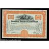 Image 1 : Thomas J. Watson - Irving Trust Company This 1932 dated certificate for 100 shares of Irving Trust C