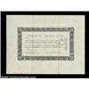 Image 2 : Woods Mobilette Company (Arizona) A 1915 certificate for 625 shares in black with attached revenue s