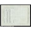 Image 2 : Kinner Airplane and Motor Corporation (California) A 1937 certificate for 100 shares. Black on white