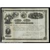 Image 1 : Stroudsburg Bank (Pennsylvania) This black on white certificate was issued for one share in 1868. A.