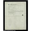 Image 2 : Girard Gold and Silver Mining Company (New Jersey) A 1881 dated certificate for 100 shares issued to