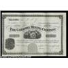 Image 1 : Gregory Mining Company (Montana Territory) An appealing Montana Territory mining share with vignette