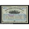 Image 1 : Homestake Mining Company (Dakota Territory) A 1897 100 share certificate in blue and black issued to