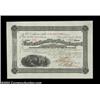Image 1 : North Horn Silver Mining Company (New York) A 1881 certificate for 100 shares portraying a scene of.