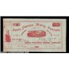 Image 1 : Santa Florenza Mining Company (California) Red on white paper with a vignette at top center of a ste