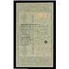 Image 2 : Bergen Oil and Coal Company (New York) A 1864 certificate for 100 shares. Black and white with an at