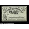 Image 1 : Newhall Petroleum Company (California) An early California petroleum certificate dated 1876 with an.