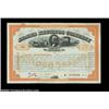 Image 1 : Adams Express Company - Specimen (New York) An orange and black certificate for 100 shares. Adams Ex
