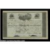 Image 1 : Baltimore and Ohio Railroad (Maryland) A 1849 dated certificate for 100 shares issued to Johns Hopki