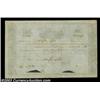 Image 2 : Baltimore and Ohio Railroad (Maryland) A 1849 dated certificate for 100 shares issued to Johns Hopki
