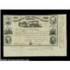 Image 1 : Cincinnati, Peru and Chicago Railway Company (Indiana) A 1856 dated certificate for four shares. A m