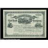 Image 1 : Marietta and North Georgia Rail-Road Company (Georgia) A certificate for 160 shares dated June 14, 1