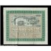 Image 1 : Nashville Electric Railway and Power Company (Tennessee) An attractive 1892 certificate in green, bl