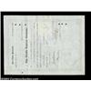 Image 2 : Pacific Express Company (Nebraska) A 500 share certificate in black with a gold embossed company sea