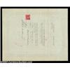 Image 2 : Salt Lake and Ogden Railway Company (Utah) A 1923 dated certificate litho in black on white with a v