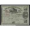 Proprietors of the City of Brunswick (Georgia) A certificate issued in 1856 for 200 shares. Black on