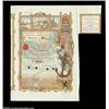 Compagnie des Installations Maritimes de Bruges (Belgium) A lot of five multi color certificates fro