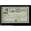 Image 1 : Empire Sewing Machine Company (New York) A 1869 dated certificate with a different vignette than tha