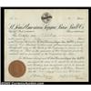 St. Louis American League Baseball Club (Missouri)A certificate for 50 shares issued to P.D.C. Ball.