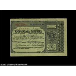 St. Louis Postal Note. This postal note was issued in St. Louis, Missouri for 1 cent on June 27, 189