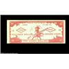 Image 2 : Military Logistical Exercise Dollars. Identical but for color, one printed in red and the other in b