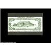 Image 1 : J.S.G. Boggs 1989 Postcard. A close replica to the back of the $100 FRN, signed in 1994 by Boggs and
