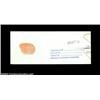 Image 2 : ANA Boggs Bill. Printed in orange with an orange thumbprint, presumably of the artist, on the back t