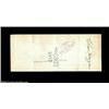 Image 2 : Winslow, Arizona Check. A 1912 check from the Navajo-Apache Bank & Trust Company with a nice vignett