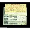 Image 1 : New York State Checks. Three from Newburgh, NY, each different, and six identical examples from Coop