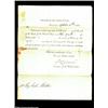 Image 1 : 1828 Treasury Draft. A draft dated Oct. 6, 1828 on the branch of the Bank of the United States of Ne