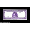 Image 1 : ABNCo. Specimen Printing. A partial proof printing in purple, identical to the completed note in the
