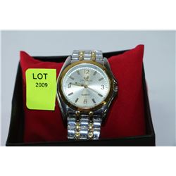 NEW MENS STAINLESS STEEL WATCH