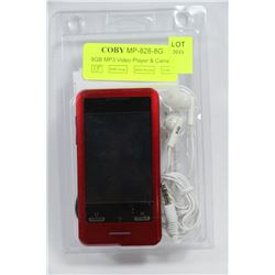 NEW COBY 8GB MP3 TOUCHSCREEN VIDEO PLAYER & CAMERA