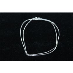 925 SILVER 22" BOXLINK CHAIN