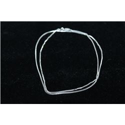 925 SILVER 22" BOXLINK CHAIN