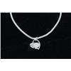 Image 1 : NEW LADIES HEART PENDANT WITH ROPE CHAIN