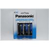 Image 1 : 4 PACKS OF PANASONIC AA BATTERIES